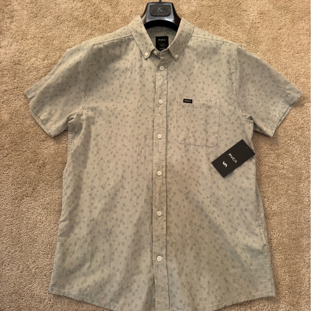 RVCA Light Sage SSBD Shirt